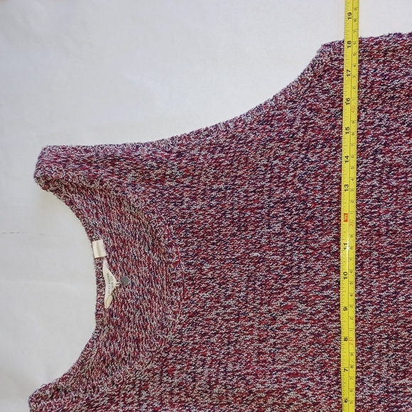 Lucky Brand Denim Co. Knit Tank Red, White, and Blue Women's size Large - Picture 4 of 17